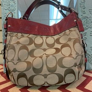 Coach Ruby Red pocketbook